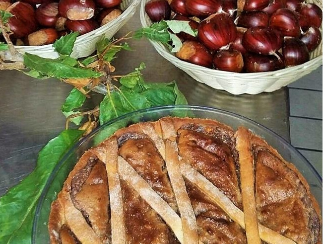 La crostata di castagne di Scala: l'autunno anche a tavola!
